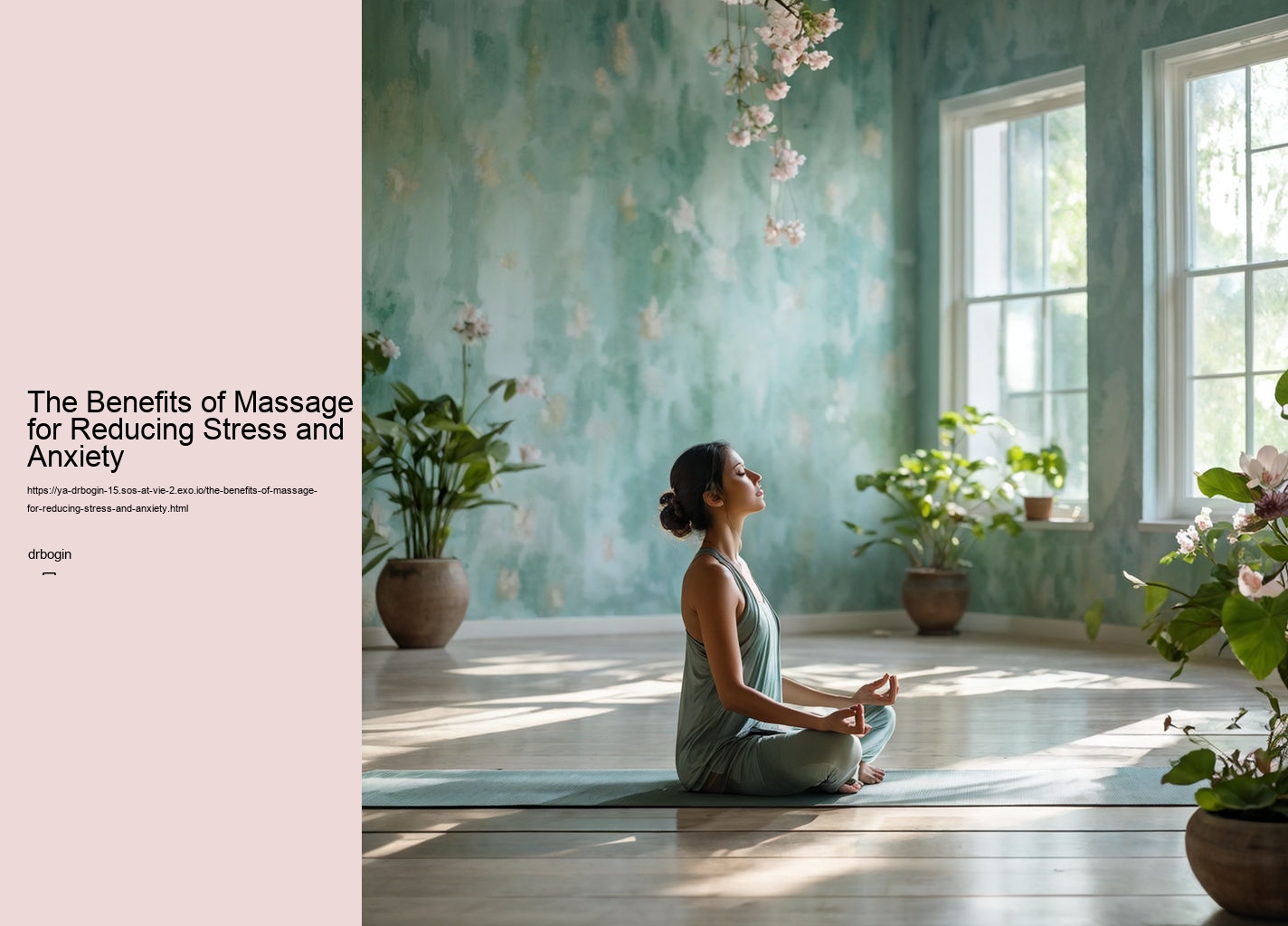 The Benefits of Massage for Reducing Stress and Anxiety